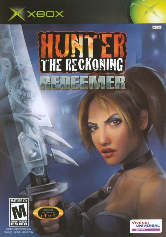 xbox★HUNTER THE RECKONING 海外版 表紙痛み xbox☆HUNTER THE RECKONING 海外版 表紙痛み